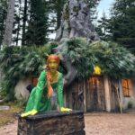 Rita Ora Instagram - Halloween energy hasn't faded and she looks GOOOOD in green!!💚🧌 Thanks @airbnb and @bchesky for this unforgettable swamp trip!! #ad