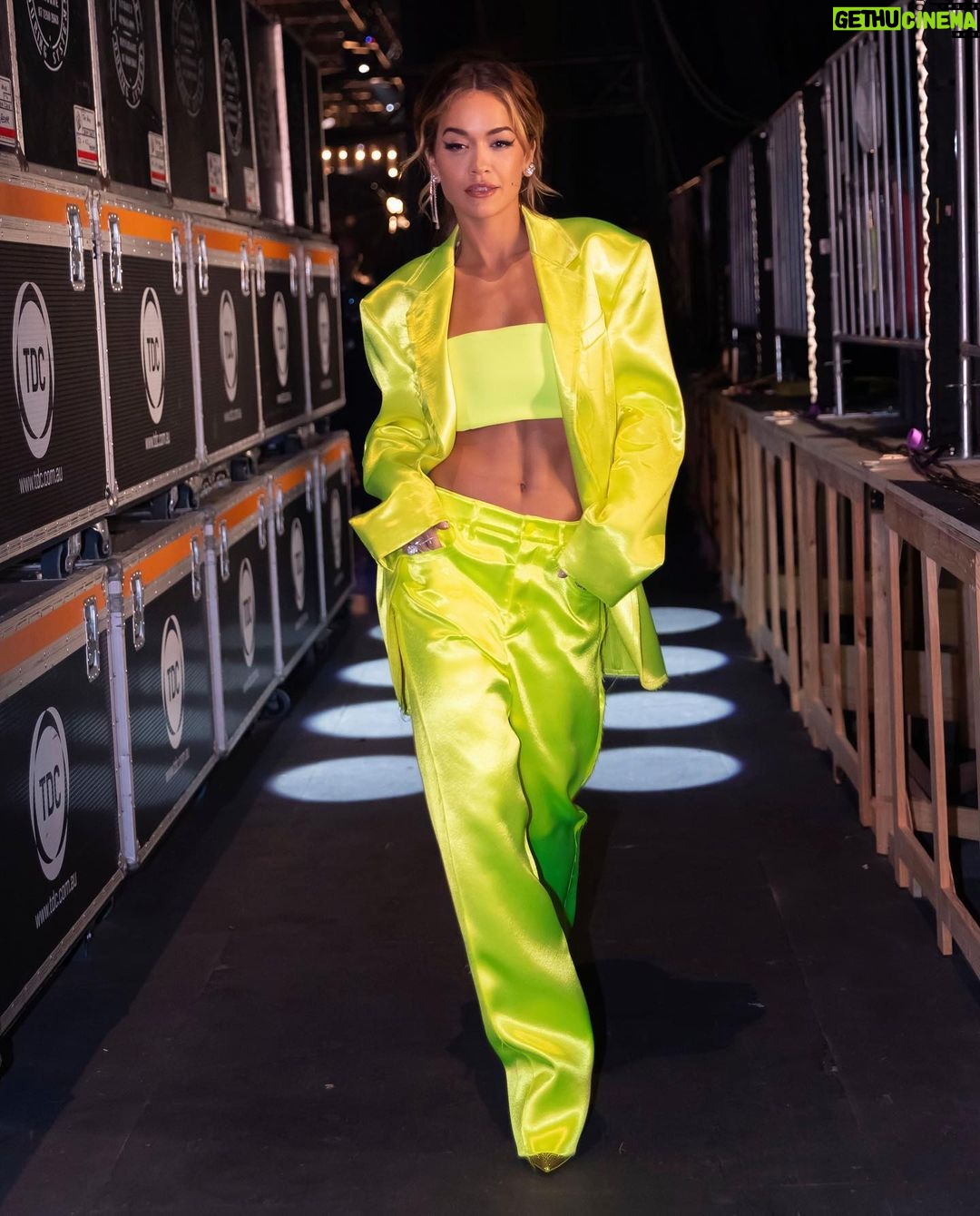 Rita Ora Instagram - It's been an incredible series of @thevoiceau so far 💞 🎤 So many looks too, which is your favourite?? I can't choooose!!
