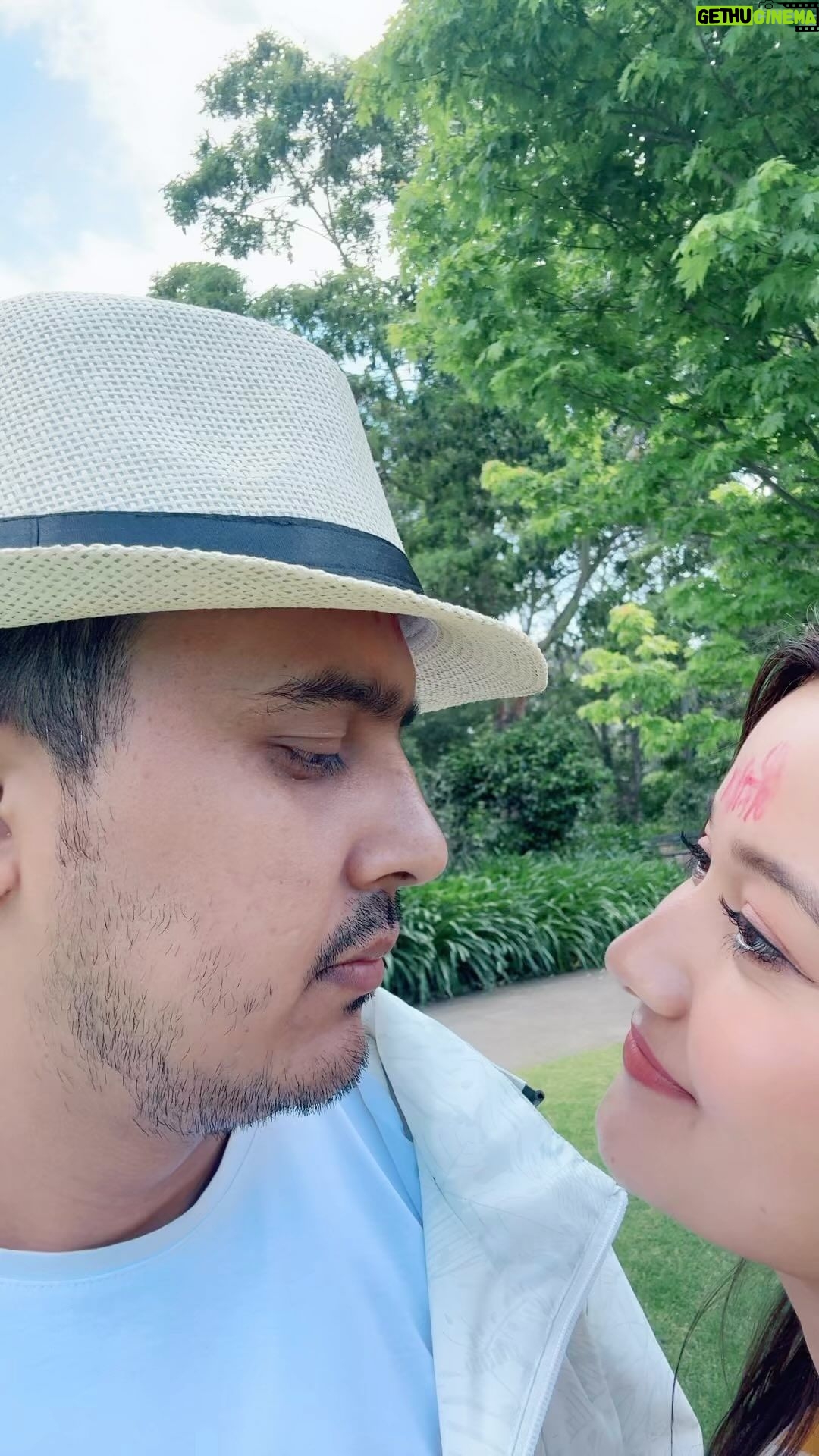 Riyasha Dahal - 16.1K Likes - Jabarjasti tiktok banauna lagako hai guys 🤣🤣🤣 @mystic_victor #riyashadahal #australai #auburn #botanicalgarden #husbandwife