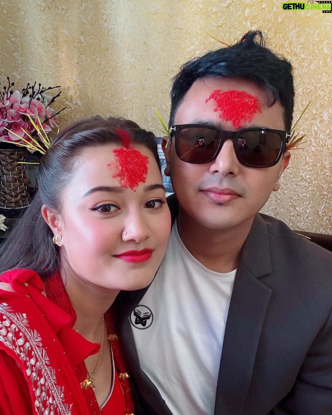 Riyasha Dahal - 20.6K Likes - Happy Dashain Everyone 🙏🏻✨