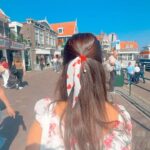 Riyasha Dahal Instagram - Deep down, we all have a kid’s heart that’s forever young. #netherlands 🇳🇱 Volendam, The Netherlands