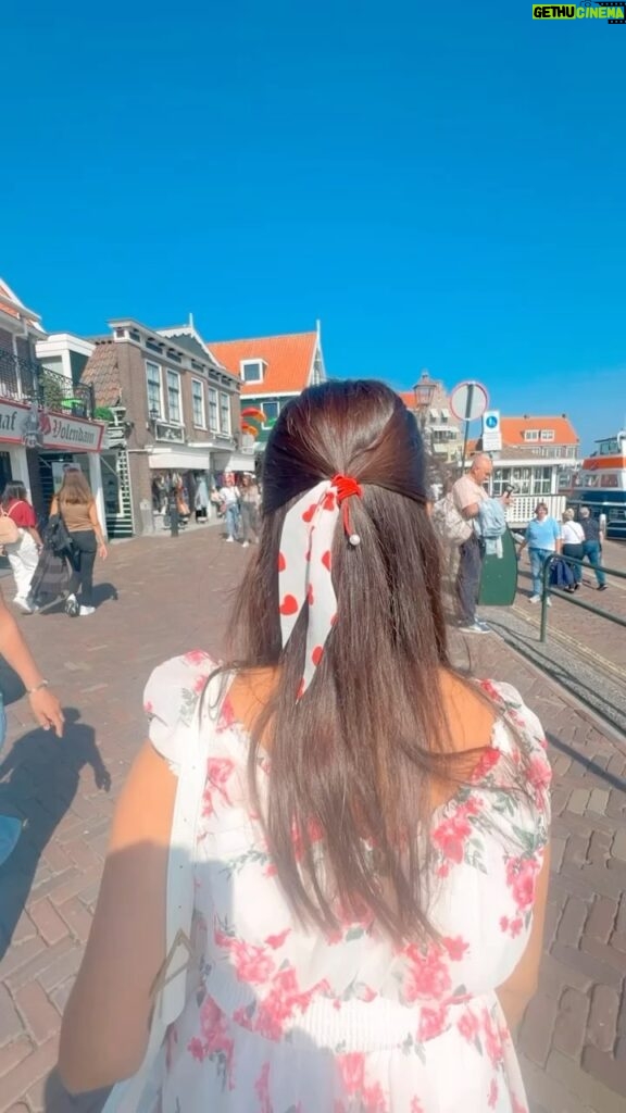 Riyasha Dahal Instagram - Deep down, we all have a kid’s heart that’s forever young. #netherlands 🇳🇱 Volendam, The Netherlands