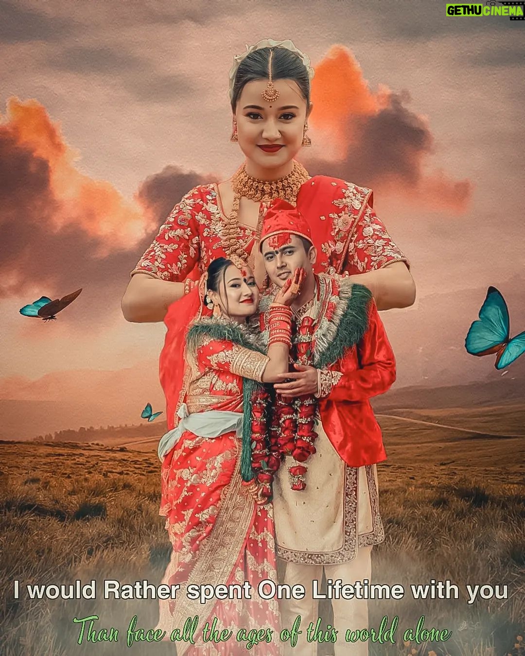Riyasha Dahal Instagram - Beautiful couple with beautiful memories . Infame :@riyasha_dahal @mystic_victor . #couple #couplegoals #relationshipgoals #together #couplesgoals #marriage #marriagevibes #wedding #relationship #marriagegoals #family #like4likes #likeforfollow #likeforlikes #follow4followback #follow4followback #followforfollowback #like #love #like #love #love #lfl #likeforlike #likeforlike