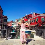 Riyasha Dahal Instagram – Life is a canvas; paint it with the vibrant strokes of love, laughter, and endless possibilities. Burano, Colourful Island, Venice