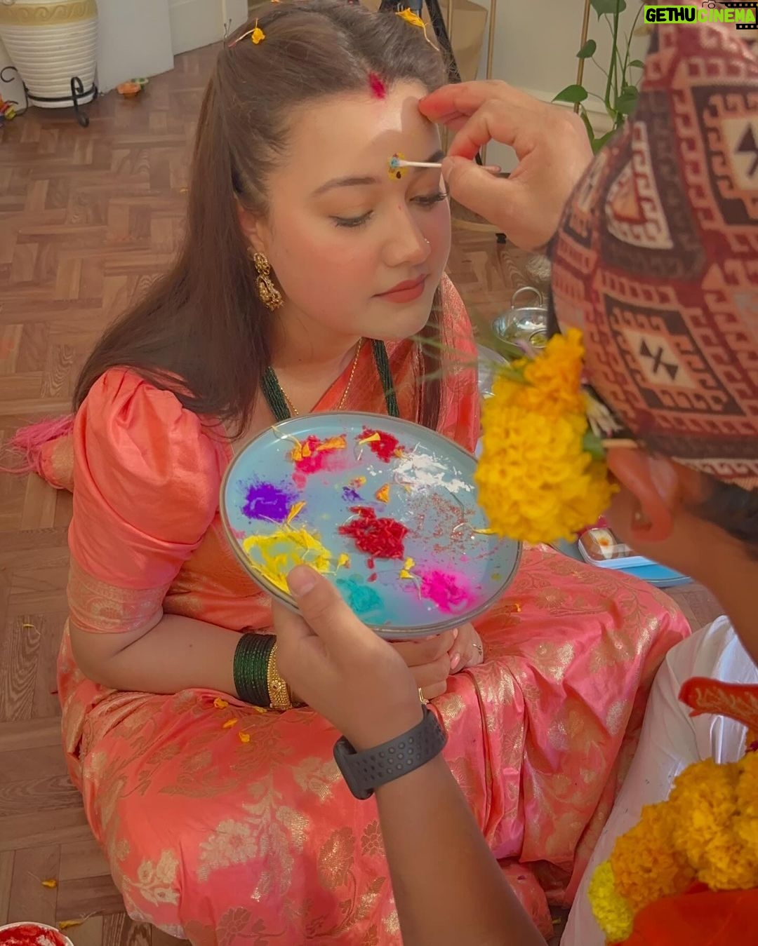 Riyasha Dahal - 8.1K Likes - भाई टिका २०८० सालको सु- सम्पन्न ♥️🙏🏻🙏🏻 @rupak.me
