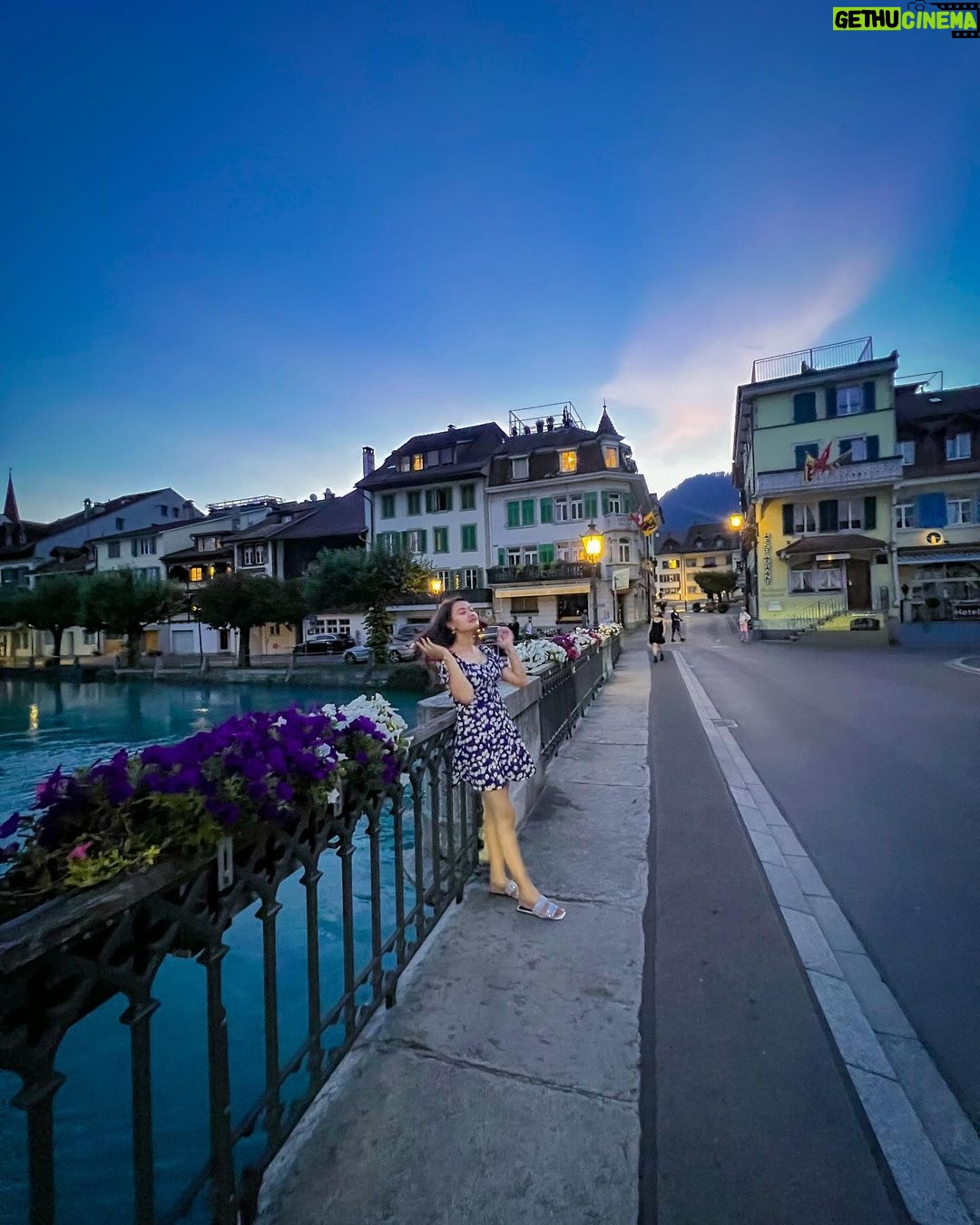 Riyasha Dahal Instagram - In a beautiful place, with a beautiful mind, you create a beautiful life. Interlaken, Swizerland