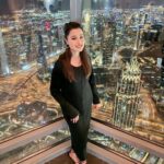 Riyasha Dahal Instagram - When the world seems small compared to the Burj Khalifa. Burj Khalifa, Dubai