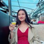 Riyasha Dahal Instagram – Thank u so much @sealinks.holidays for this wonderful cruise dinner. We both had a wonderful time. 😍