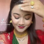 Riyasha Dahal Instagram – Waha ko laagi sajiye ki ma ☺️♥️ 🧿#teej2080 #riyashadahal