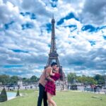 Riyasha Dahal Instagram – “Escape the chaos, find peace, and cherish each moment together in a world of serenity.” 🌍✈️🌟
#europe #honeymoon 🇫🇷 Eiffel Tower, Paris, France