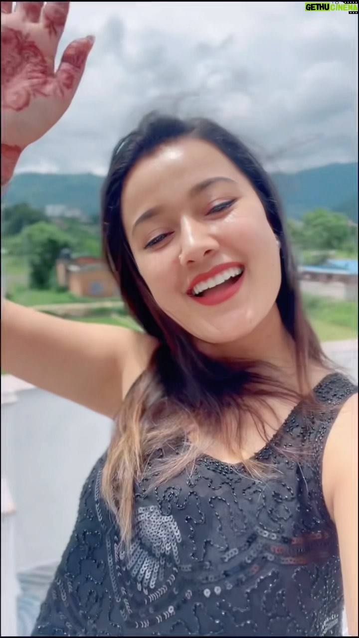 Riyasha Dahal Instagram - That’s right guys!❤️ Dove Hairfall Rescue Detangling Conditioner is here to nourish and restore your hair, giving you the silky, smooth & tangle-free hair you’ve always dreamed of within minutes. 🌺✨ #Dove #DoveNepal #DoveHairfallRescueDetanglingConditioner