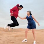 Riyasha Dahal Instagram - Valentine Day को दिन मलाई गिफ्ट चाहिन्छ भनेको थिए कि थिन? खाली हात आउने? लु जा त!! Desert Safari Dubai