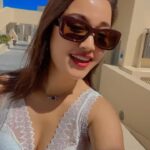 Riyasha Dahal Instagram - U know me 😉 Santorini