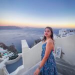 Riyasha Dahal Instagram - Ocean breeze and Greek vibes. 🇬🇷 Oia Santorini Greece
