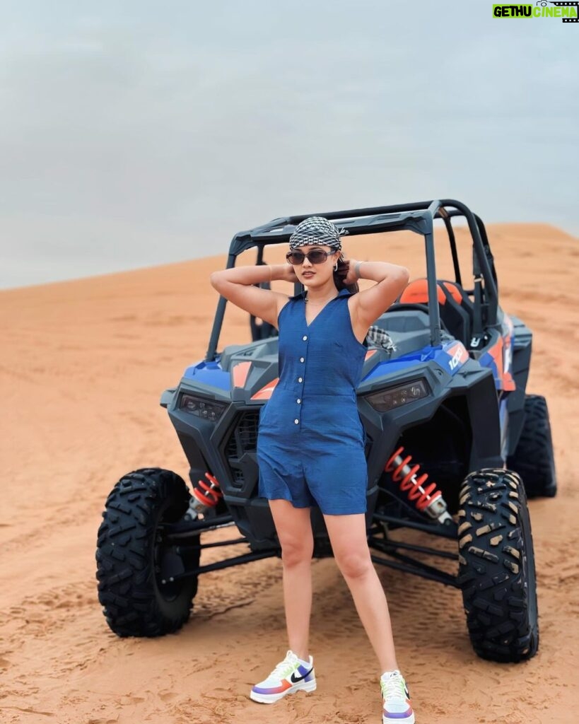 Riyasha Dahal Instagram - Fierce, fabulous, and not for the faint-hearted. Desert Safari Dubai
