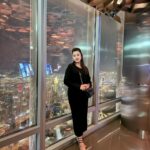Riyasha Dahal Instagram - When the world seems small compared to the Burj Khalifa. Burj Khalifa, Dubai