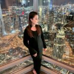 Riyasha Dahal Instagram - When the world seems small compared to the Burj Khalifa. Burj Khalifa, Dubai