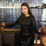 Riyasha Dahal Instagram – In the beauty of the night, we discover the art of living. Dubai Marina