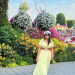 Riyasha Dahal Instagram - Embracing the imperfections, my soul radiates a beauty that goes beyond the surface. Miracle Garden, Dubai