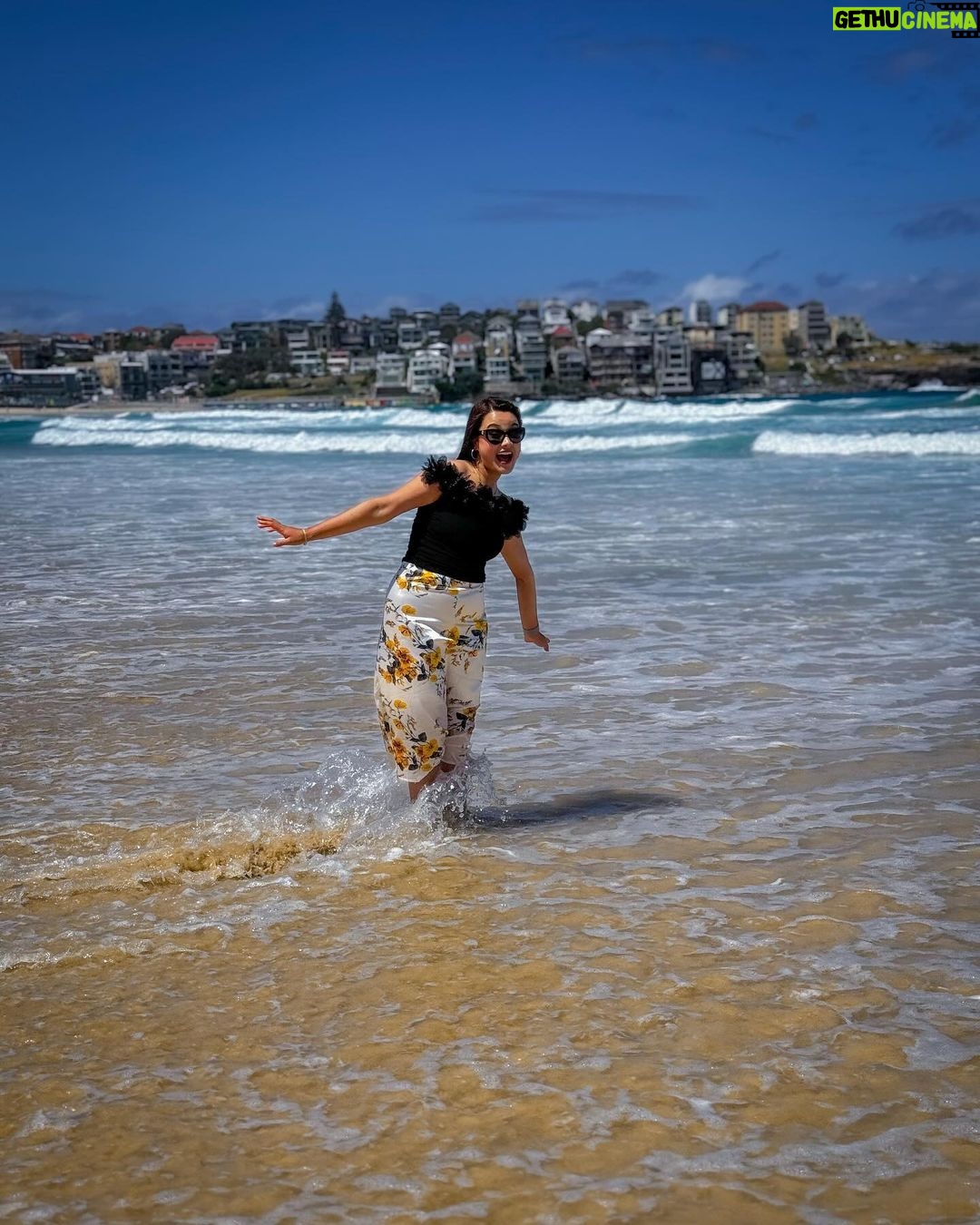 Riyasha Dahal Instagram - I was mermaid for this sea-sun. 🌊 Bondi Beach