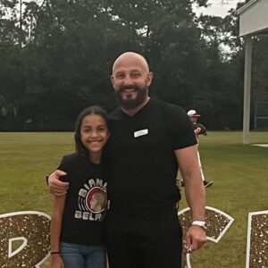 Robert Anthony Fish Instagram - Beauty & the Beast! This kid (The kid.) Sweet doesn’t do it justice. Inside and out she’s a star! ❤️