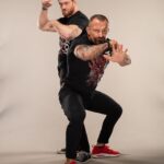 Robert Anthony Fish Instagram - “The baddest team on God’s green..” RD The Violent Artist @korcombat The most educated feet in Professional Wrestling (the Professor) @thebobbyfish VIOLENCE