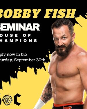 Robert Anthony Fish Instagram - We are only 5 days away! My promise to each attendee is I don’t leave the building @thehoc_pro in (2100 N Ronald Reagan Blvd, Longwood, FL 32750) until everyone of you is satisfied with your experience. Did I mention the cold plunge? By reserving your spot for the seminar you also get a free days pass to the faculty there and all it’s amenities. Ring, gym, infrared sauna and the cold plunge. Plunge is a game changer. If you like doing difficult things, that cold plunge is for you! @thejamiestanley @kekoapro ☠️ #Themosteducatedfeetinprofessionalwrestling