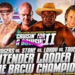 Robert Anthony Fish Instagram - @brcwflorida “Cruising for a Bruising II” Miami, FL the Pullman Hotel this Thursday at 6:00PM.. @thematttaven are you bringing the ladder to this party or should I? #TheProfessor 🔴 🐲