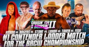 Robert Anthony Fish Instagram - @brcwflorida “Cruising for a Bruising II” Miami, FL the Pullman Hotel this Thursday at 6:00PM..

@thematttaven are you bringing the ladder to this party or should I? 

#TheProfessor
🔴 🐲