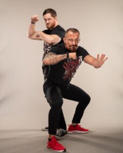 Robert Anthony Fish Instagram - “The baddest team on God’s green..” RD The Violent Artist @korcombat The most educated feet in Professional Wrestling (the Professor) @thebobbyfish VIOLENCE