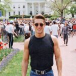 Robert Gant Instagram - Thirty years ago this week, on April 25th 1993, between 800,000 and 1,000,000 LGBTQ+ folk and allies descended on Washington, DC to march for our equality. I was in my final semester of law school at Georgetown when the March on Washington happened. One of the main tenets of the march’s platform called for (in addition to the repeal of the sodomy laws which would happen 10 years later in 2003) the establishment of an equality law of the sort we are discussing today. I was taking the course “Sexual Orientation and the Law” at the time with my law professor, Chai Feldbloom, who, along with Senator Ted Kennedy, had in fact introduced an LGBT civil rights bill to Congress multiple times. It was somewhat symbolic then, because we weren’t yet at a place to have such equality reflected to that extent in the law. In her class, we were using the first ever textbook on the subject, “Sexual Orientation of the Law,“ which was written by Chai and hadn’t yet been published. So we were using photocopies of galleys from the publisher of what would eventually become that textbook. I’ll share more sometime about my experience of that class and my conversations with Chai at the time. Suffice it to say, the March on Washington was a deeply moving and powerful moment in our history as a people. I was there with my then partner of five years, Gene, who I’m grateful remains a close friend today. Also, for better or worse, I commemorated the day, as you can see, with my daisy duke shorts, which fortunately weren’t quite as short as I had remembered. ;) It’s valuable to stop and honor how far we’ve come and then to reset our sights for the progress still to be made. Love you all and onward. #MarchOnWashington #LGBTQCivilRightsBill #Equality #LGBTQ #BestGayLife