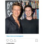 Robert Gant Instagram - Thanks for the nice write up, @queerty! I’ll keep doing the occasional archival dig to unearth a throwback every once in a while. 🙂🏳️‍🌈 https://www.queerty.com/queer-folk-hottie-robert-gants-shirtless-throwbacks-making-us-re-binge-original-series-20230202 Liberty Avenue