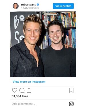 Robert Gant Instagram - Thanks for the nice write up, @queerty! I’ll keep doing the occasional archival dig to unearth a throwback every once in a while. 🙂🏳️‍🌈

https://www.queerty.com/queer-folk-hottie-robert-gants-shirtless-throwbacks-making-us-re-binge-original-series-20230202