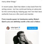 Robert Gant Instagram - Thanks for the nice write up, @queerty! I’ll keep doing the occasional archival dig to unearth a throwback every once in a while. 🙂🏳️‍🌈 https://www.queerty.com/queer-folk-hottie-robert-gants-shirtless-throwbacks-making-us-re-binge-original-series-20230202 Liberty Avenue