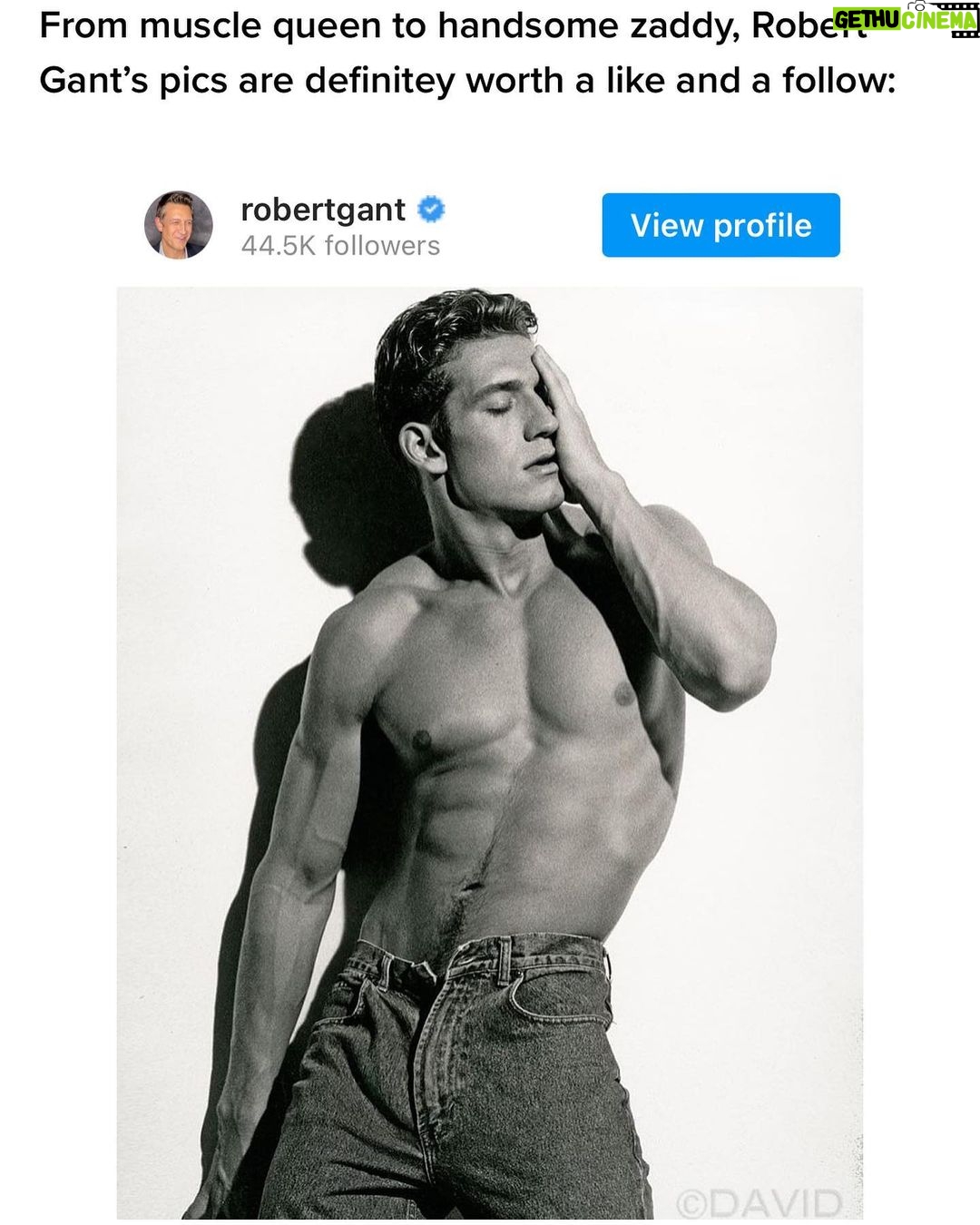 Robert Gant - 6.3K Likes - Thanks for the nice write up, @queerty! I’ll keep doing the occasional archival dig to unearth a throwback every once in a while. 🙂🏳️🌈
https://www.queerty.com/queer-folk-hottie-robert-gants-shirtless-throwbacks-making-us-re-binge-original-series-20230202