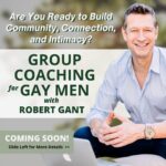 Robert Gant Instagram - One of the most challenging things many of us faced as young gay people was not truly feeling a part of a community, at least deep down — given that we grew up in a world that was, from what we could tell early on, mostly or almost entirely straight. Many of us either did our best, as I did, to be a part of the one we were born into or pretended to be and feel a part of it — while feeling at some level that we weren’t. We may have, again like me, formed community as best we could while holding onto our secret. In addition, because of hiding early on, we often lacked the foundation to connect and relate, including with other gay men, in more intimate ways. That’s why I’m excited to start BEST GAY LIFE Group Coaching. Having a chance to deepen our connections and express more authentic intimacy with each other is something I’m thrilled for us to experience together. Looking forward to that journey with you! For more details, click the LINK IN BIO to sign up for the waitlist and be the first to get more info very soon! #BestGayLife #GayGroupCoaching #LGBTQ #Pride #Connection #Freedom 📸 @toddthephotographer (Thank you, Todd!)