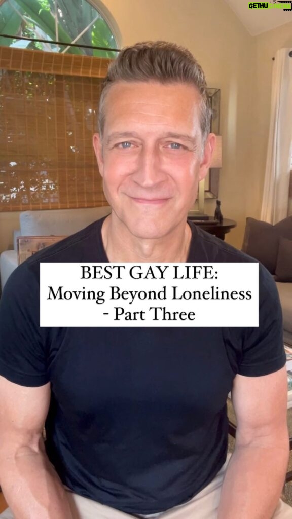 Robert Gant Instagram - As we discussed in the previous videos on Moving Beyond Loneliness as an LGBTQ person, doing the inner work to make connection and community possible in our lives is invaluable. That said, we can understand ourselves and our situation well and still stay stuck. The next key is to GET INTO MOTION. To push past the resistance to being intimate that we’ve understandably learned, largely from the guarded self-protection of our youth. And there are specific and practical ways to go about doing that. I talk about a few of them here. In the video to follow this one, we’ll discuss the next step to take — about the responses we get from others when we reach out — for moving beyond loneliness into a life of connection and community. Love you all. #GayLifeCoaching #Loneliness #Connection #Community #Friendship #LGBTQ #Action #BestGayLife