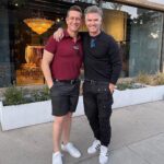 Robert Gant Instagram – So I first met this amazing guy on Rehoboth Beach, Delaware in the summer of 1991. I was working at the Department of Justice in DC (the Executive Office for US Attorneys, to be exact) between my first and second years of law school at Georgetown and was grateful, to say the least, for the shore-lined respite from our nation’s capital’s suffocatingly humid days. 

That early afternoon, I remember scanning across the sand and spotting this dazzling smile atop a tanned shirtless torso and a red Hawaiian-esque wrap at the waist, invariably concealing the speedo underneath. Okay, fine, one or both of us may have had puka shells around our necks. It was the 90’s after all. And, yes, a brief make out session may well have taken place at some point later that day, but we digress.

Cut to three decades later, and I’m beyond thankful to catch up over coffee and some nosh and share about our life journeys so far and our visions for the future. It’s a special thing for someone to have witnessed the change from the boy you were to the man that you’ve become. All as we walk our paths as sober fellows. Thank you for the wonderful catch-up, @mr.rutherford, my friend. To be continued. Here’s to the next 30. 

(The unintentional backdrop captured the sentiment of the experience.)

#Friends #30YearsLater #TheGreatLife #TheValueOfDecades Urth Caffe – Melrose Ave, Hollywood CA