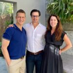 Robert Gant Instagram - Loved getting to spend time with my @UofPenn fraternity brother Johnny and his partner Robyn. He and I have known each other a heck of a long time. It’s a special thing to have folks in your life who’ve witnessed your longer journey. Our college years were seminal in part because I was still largely in hiding and fairly early in my coming out process. It’s a blessing to share a more open, honest, and deeper connection at this point in life. Much more to come! #UniversityOfPennsylvania #PhiGammaDelta #LongtimeFriends #Fiji #TheJourney #BestGayLife