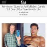 Robert Gant Instagram – Thanks, @outmagazine! Have appreciated our continued connection these past 21 years and the great work you do. And thanks for the kind words, @raffyermac! 

*****

https://www.out.com/celebs/robert-gant#rebelltitem1