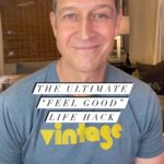 Robert Gant Instagram - Here it is! The Ultimate “Feel Good“ Life Hack. Have you tried this? If not, let me know how it goes! #FeelGood #LifeHack #Happiness #BestGayLife