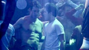 Robert Gant Instagram - Reflections from the dance floor as summer wanes. I was scrolling through some Queer as Folk Season 2 pics and spotted these from our QAF nightclub Babylon. (I do realize the green dance floor lighting makes us somewhat Incredible Hulk-like.) Felt like appropriate end of summer fare to share.

The dance floor and the club are long and enduring legacies of our journey as gay people. Going back to the secret, clandestine clubs where we were first able to meet and find each other. (The first gay bar I went to in my home town of Tampa was a cinderblock building that had no windows.)

The dance floor meant freedom and play and celebration while also being the source of some challenge. Connection and yet disconnection. The drinks and intoxicants, while a key part of our freedom and celebration, for some of us also became a crutch and, sometimes, an addiction. But that’s another (important) story.

Regardless, the dance floor will always be one of those places we can express our freedom, our celebration, and our love. As it was for Ben, Michael, and the gang. And, as in Babylon, the thumpa thumpa continues.

#QueerAsFolk #DanceFloor #Connection #Freedom #QAF #BestGayLife
