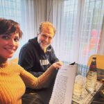 Roberta Giarrusso Instagram - Letture con @pino_quartullo Ci vediamo domani a Cascia con “TI AMO DA MORIRE” testo di Margherita Gina Romaniello presso la Basilica di Santa Rita, sarà un incontro con gli studenti per affrontare il delicato tema sulla violenza contro le donne A domani ❤️