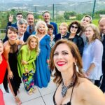Roberta Giarrusso Instagram - Serata stupenda dedicata alle donne al @festivalcascia condotto dalla bellissima e bravissima @janetdenardis Grazie del premio ❤️🌹