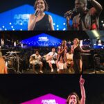 Roberta Sá Instagram - Uma noite linda comandada pelo querido @pretinhodaserrinha na @arenajockey lotada ❤️ Como é importante ver o samba ocupando todos os cantos do Rio de Janeiro 🙌 Que emoção foi participar dessa roda repleta de músicos maravilhosos e ver tanto rosto querido na plateia, cantando os sambas, curtindo, confraternizando… O evento sempre tem as participações de convidados super especiais e, dessa vez, passaram por lá @lulusantosoficial @belo @maryzeliaoficial e @mariaritaoficial. Ainda tive a companhia do meu diretor musical @alaanmonteiro, que pilotou o cavaquinho. Pretinho merece todo esse sucesso, todo esse reconhecimento. É um artista ímpar - além de produtor musical e de compositor brilhante, também tem uma forte presença de palco. Parabéns a todas e todos os envolvidos! 📸 Lucas Landau Arena Jockey