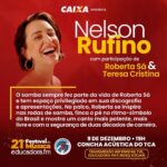 Roberta Sá Instagram - SALVADOR | É com muita alegria que participo, neste sábado, do 21º Festival de Música Educadora FM, em homenagem a @oficialnelsonrufino, esse artista que, pra mim, tem como maior característica a elegância de suas composições 🎶 👉🏽 O evento de premiação acontece na Concha Acústica do Teatro Castro Alves, às 19h, e tem participação também da querida @teresacristinaoficial. Quem vai estar lá? 📸 @pedrobucher