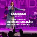 Roberta Sá Instagram - Obrigada a todos que fizeram o Sambasá - Ao Vivo ganhar esse alcance de mais de MEIO MILHÃO de visualizações 🥰 O show completo está disponível no YouTube. Chega lá e taca o play! Circo Voador