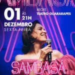 Roberta Sá Instagram - Foto em ação com o Sambasá pra lembrar que tem show chegando - e, em breve, anuncio mais uma data pra este ano. Em que cidade você acha que vai ser, hein? 📍18.11 | NATAL Festival @ribeiraboemia 📍01.12 | RECIFE Teatro Guararapes 📸 @karymefranca