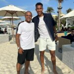 Roberto Carlos Instagram – Top 👏👏👏👏 Thanks my Friend 🎾🎾🎾⚽️⚽️⚽️⚽️