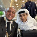Roberto Carlos Instagram - Depois de tantos dias na @fifaworldcup vivemos muitas experiências, de uma linda copa do mundo , jogos , trabalhos , rever amigos , desfrutar do futebol e ver os melhores jogadores de cada seleção , foi maravilhoso, foi lindo mas agora pensar no clube @realmadrid e organizar para 2026 , obrigado a todos por estes lindos momentos 🇧🇷🇧🇷🇧🇷🇧🇷🇧🇷🇶🇦🇪🇸
